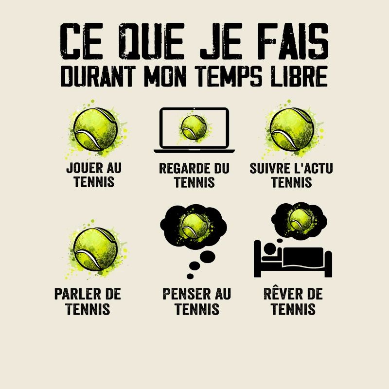Ce que je fais Temps Libre Tennis