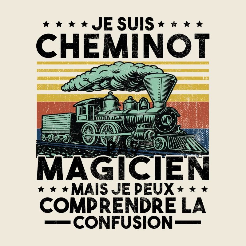 Cheminot Conducteur De Train Chemin De Fer