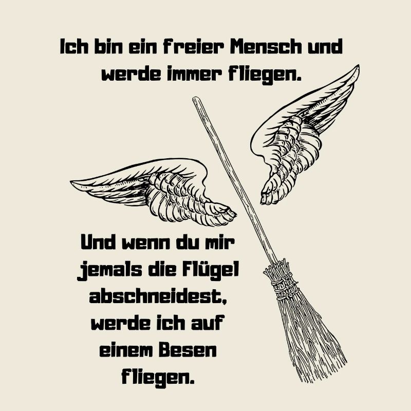 Ich bin ein freier Mensch und werde immer fliegen.