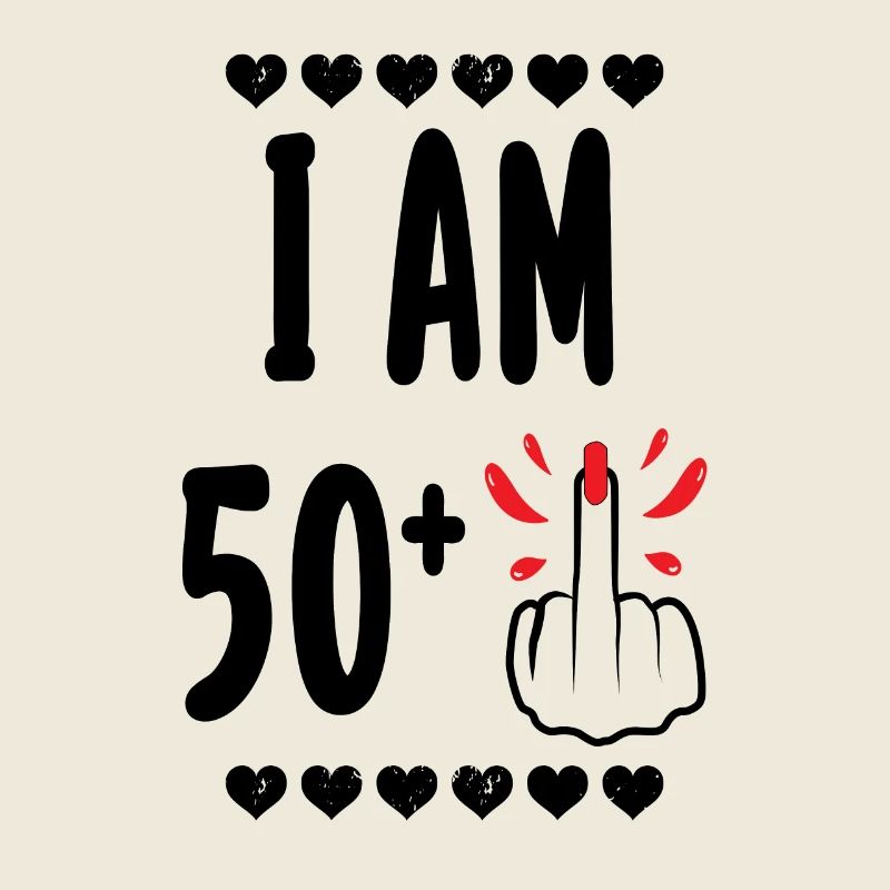 Ich bin 50 plus Bier 51. Geburtstag