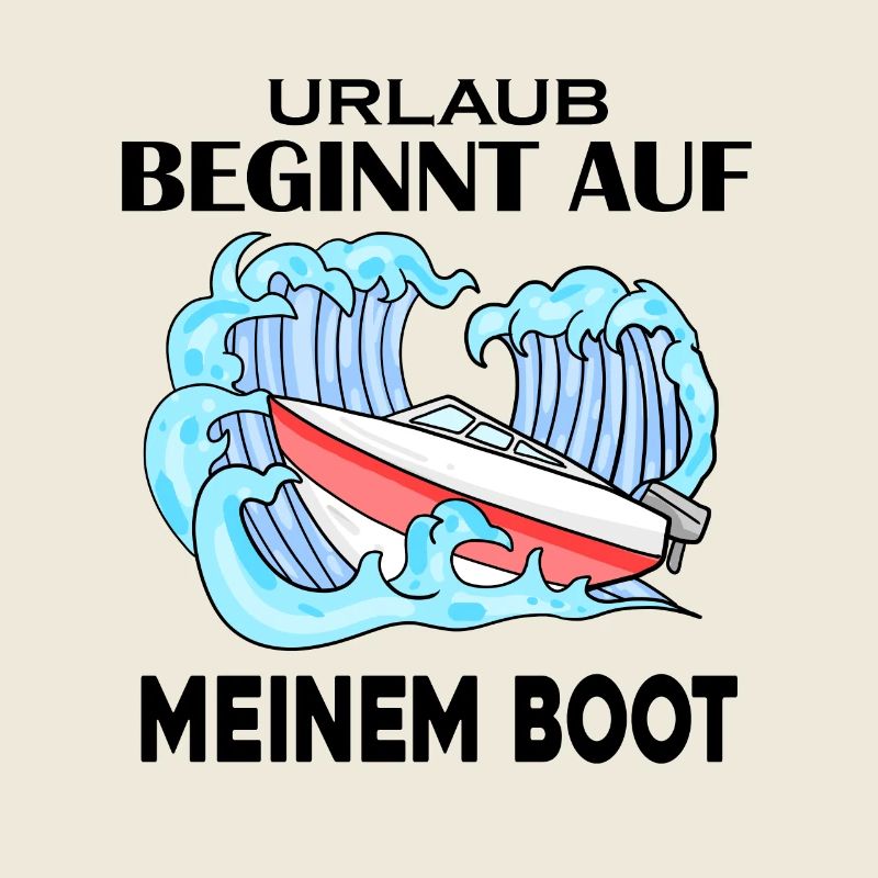 Urlaub Boot Spruch