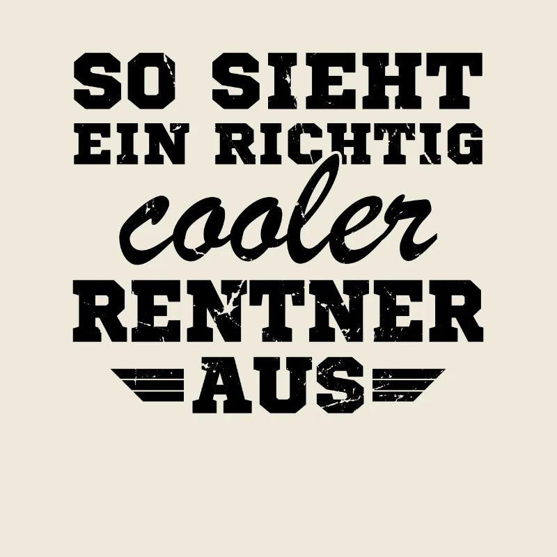 So sieht ein richtig cooler Rentner aus