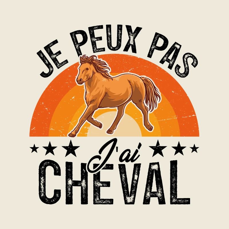 Ich kann nicht, ich habe ein Pferd