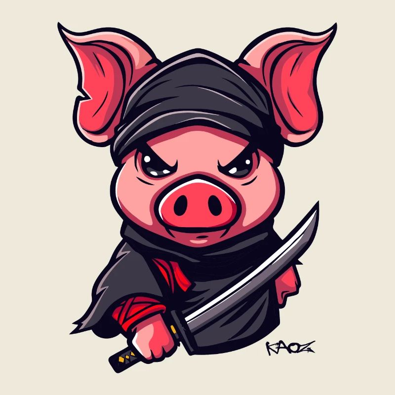 Ninja Schwein