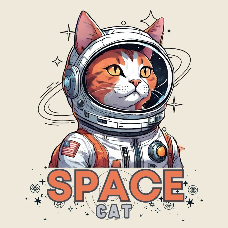Space Cat Astronaut