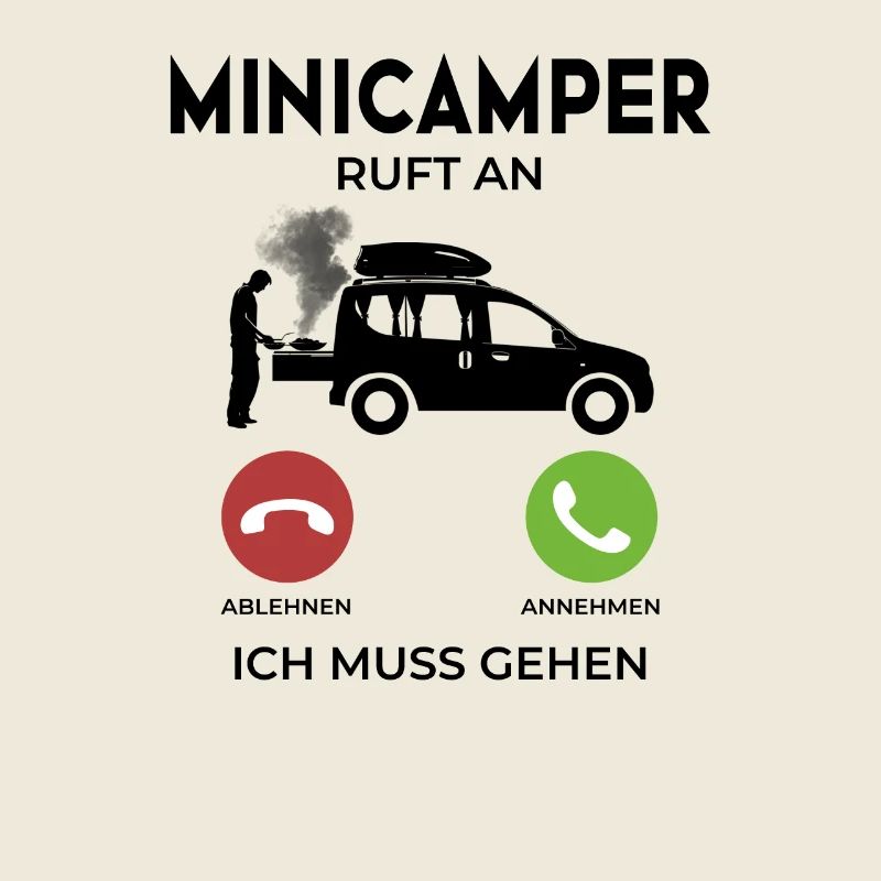 Minicamper Ruft an Camping-Camper Microcamper