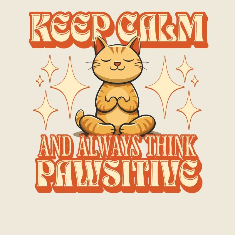 Keep Calm - pensez toujours PAWsitive
