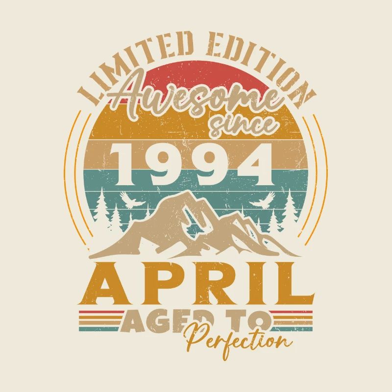 Geburtstagsgeschenk Geboren im April 1994