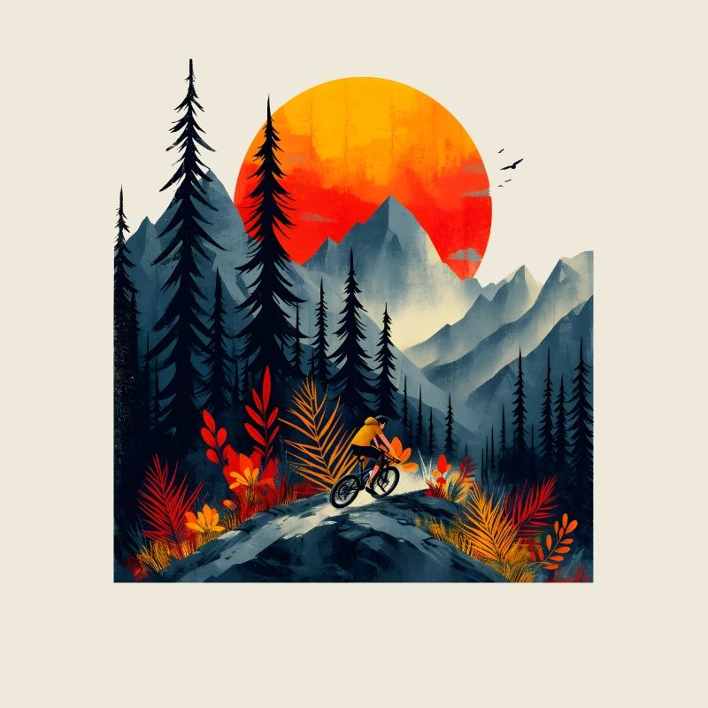 Mountain biking