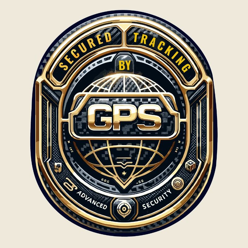 GPS-Tracking Warnaufkleber