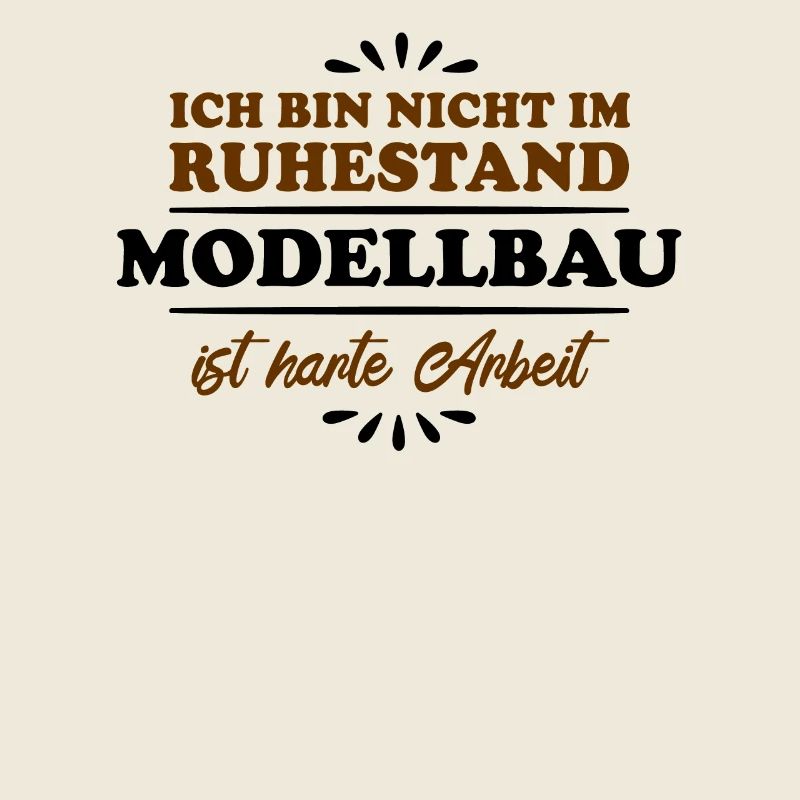 Ruhestand Rentner Pensioner Modellbauer
