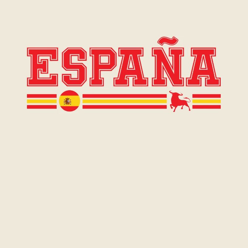 ESPANA drapeau et emblème de l'Espagne. Supporters