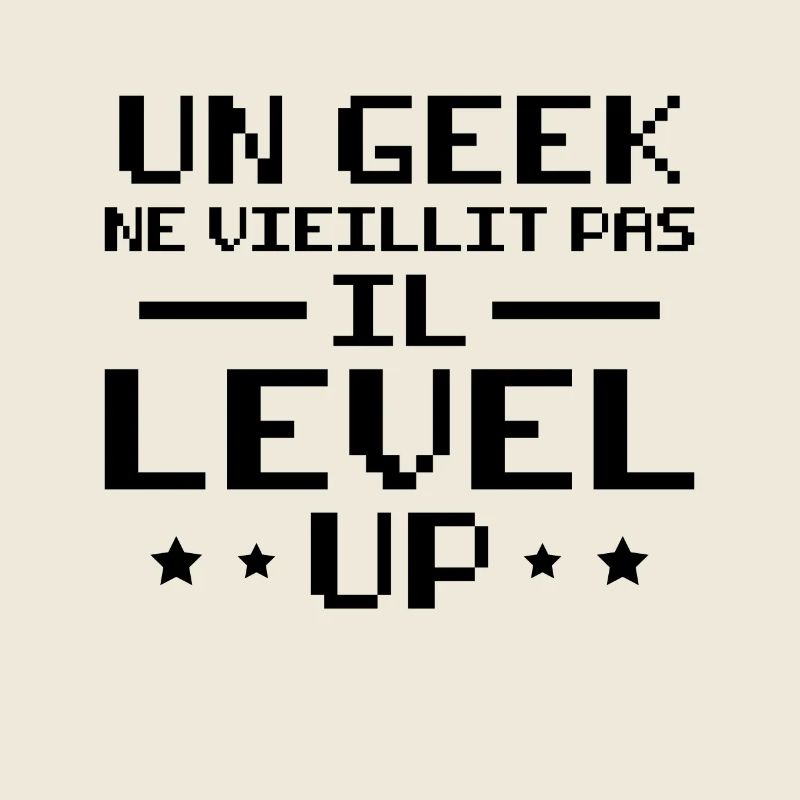 A geek doesn't get old he level up