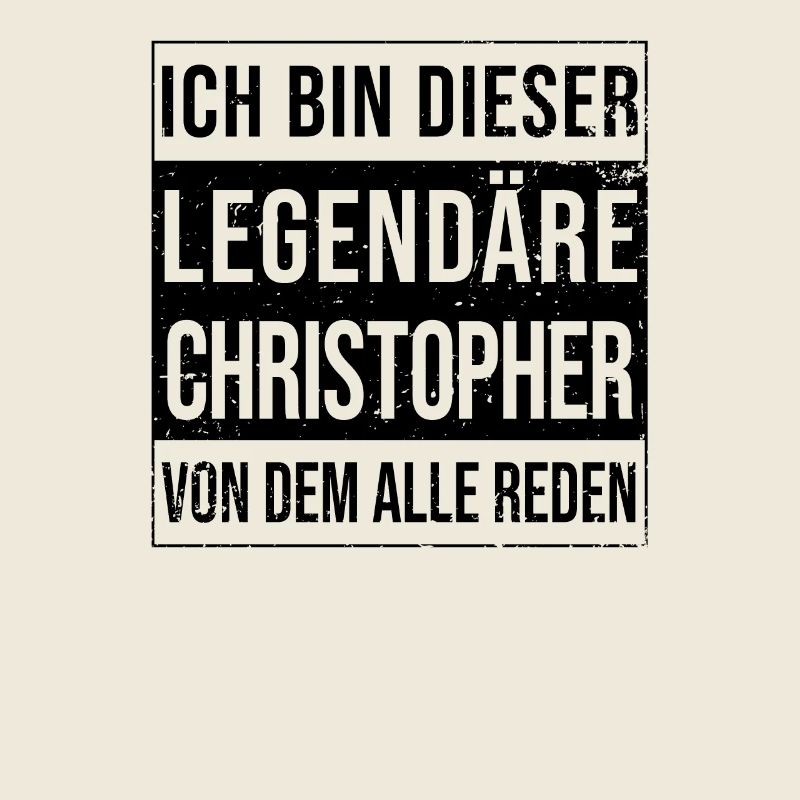 Je suis cette légende pour Christopher