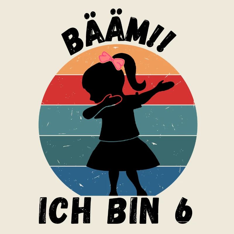 6. Geburtstag - BÄÄM, Mädchen mit DAB Tanz