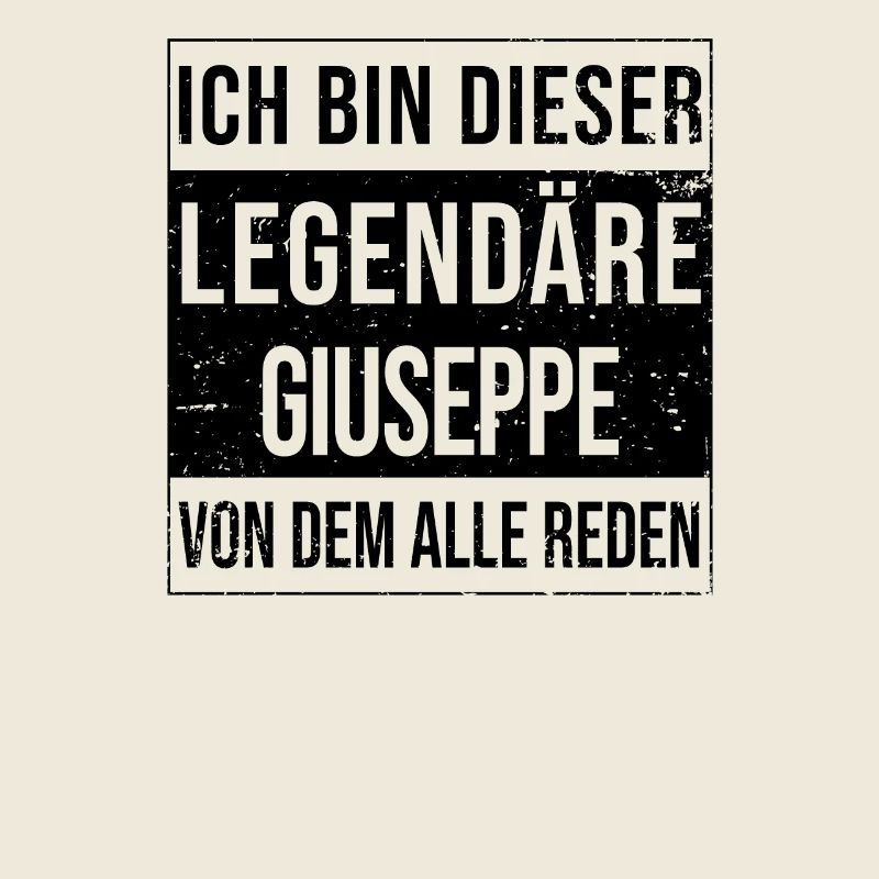 I'm this legendary for Giuseppe