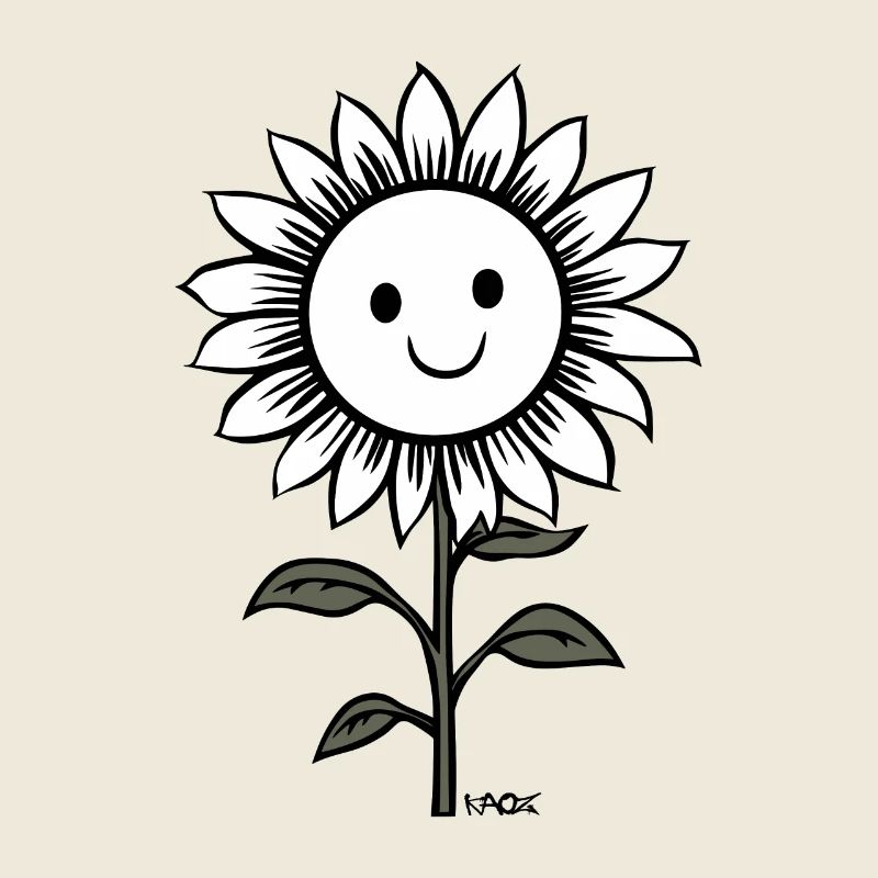 Tournesol joyeux