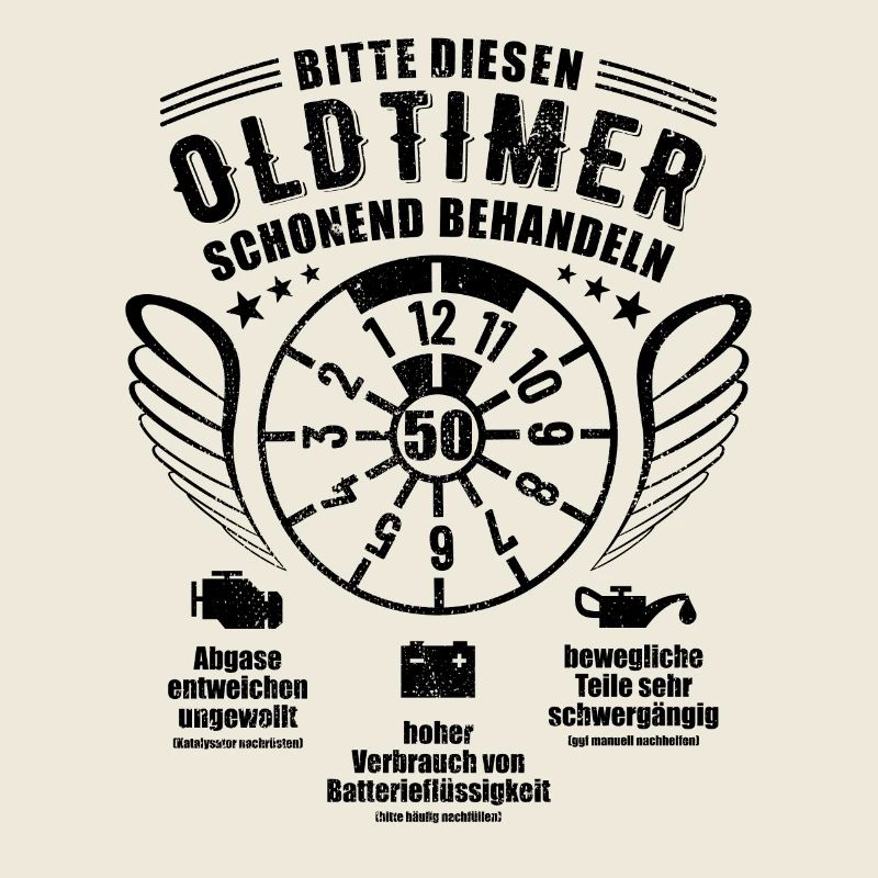 Oldtimer schonend behandeln - 50. Geburtstag