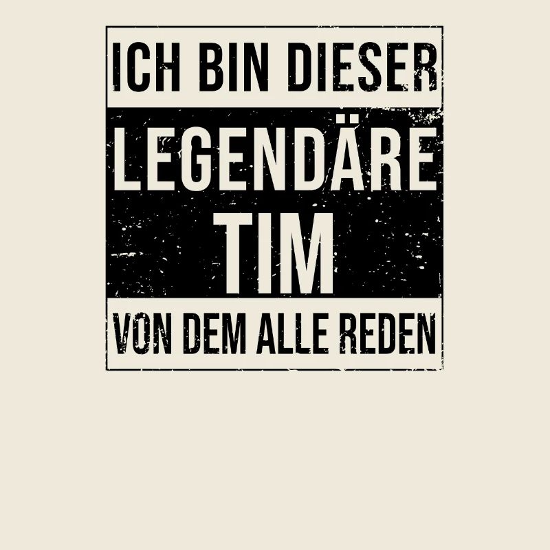 I'm this legendary for Tim