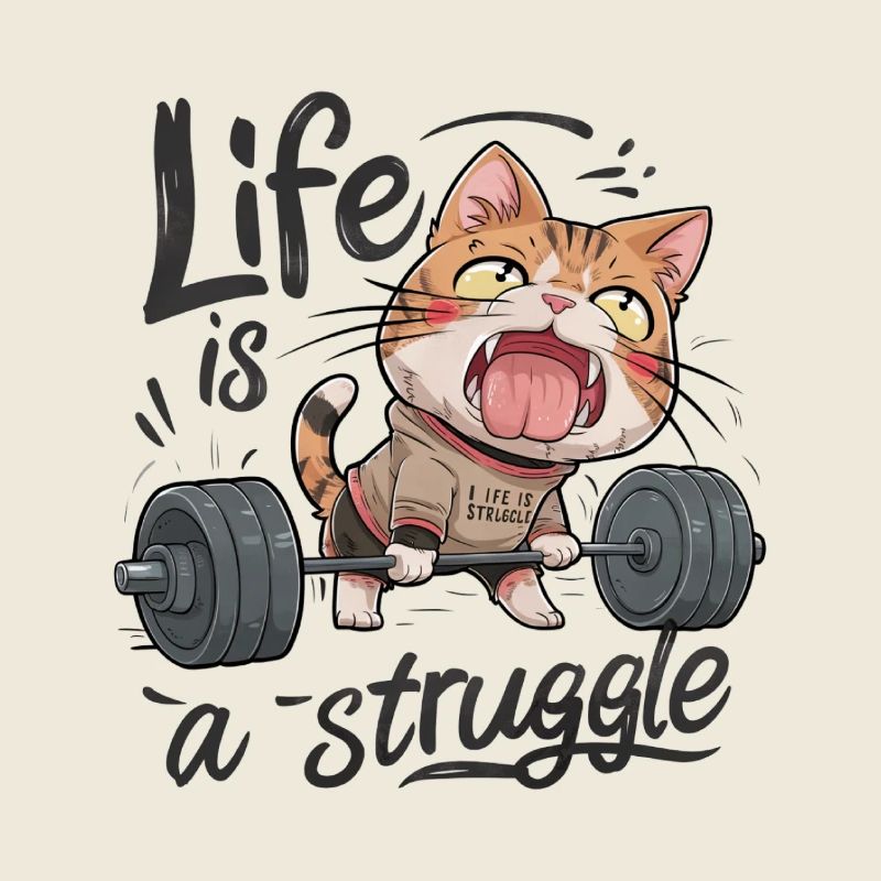 LIFE IS A STRUGGLE