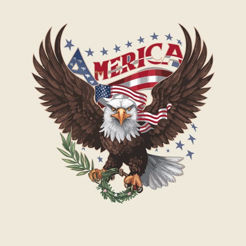 Drapeau américain des États-Unis Eagle Pride
