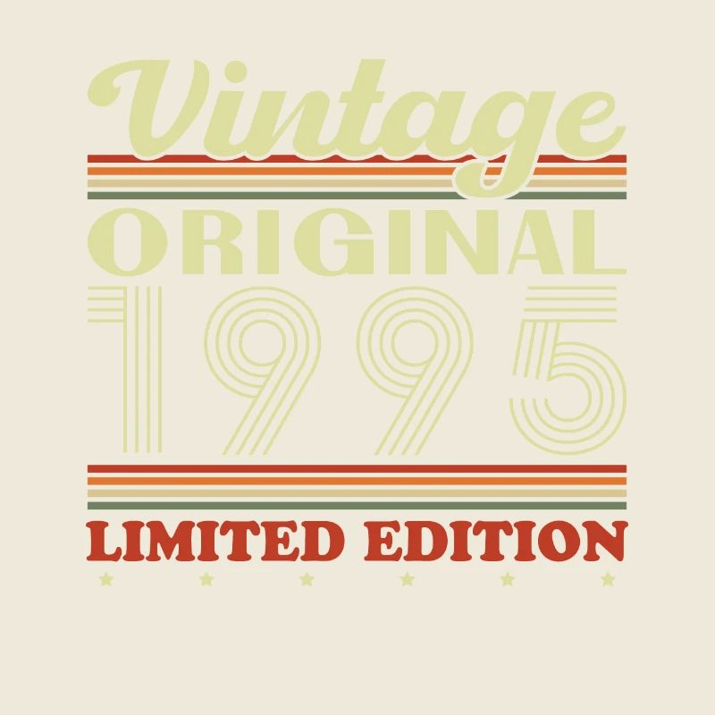 1995 Vintage Retro Geburtstagsgeschenk