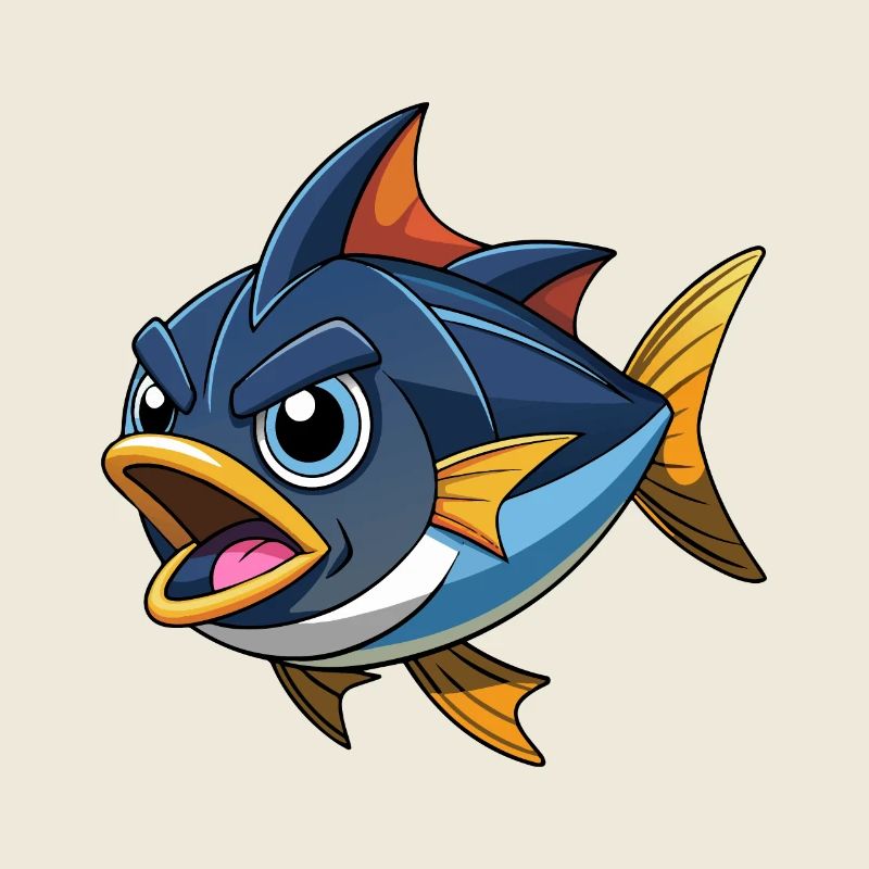 SCHWARZFLOSSEN-THUNFISCHVOGEL