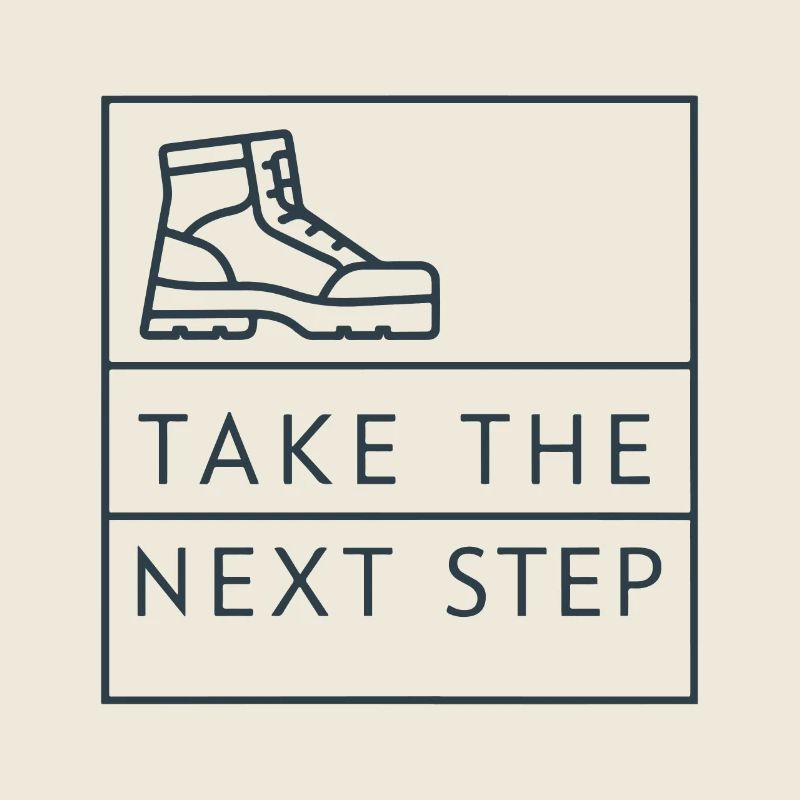 BOOTEN. WANDERUNG. WANDERN. MACHEN SIE DEN NÄCHSTEN SCHRITT