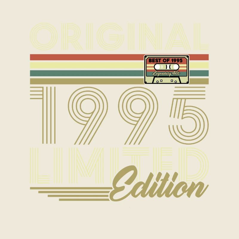 1995 Vintage Retro Geburtstagsgeschenk