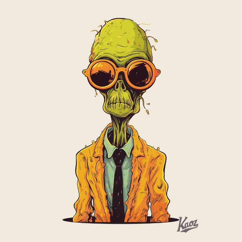 Der Alien-Zombie-Workaholic