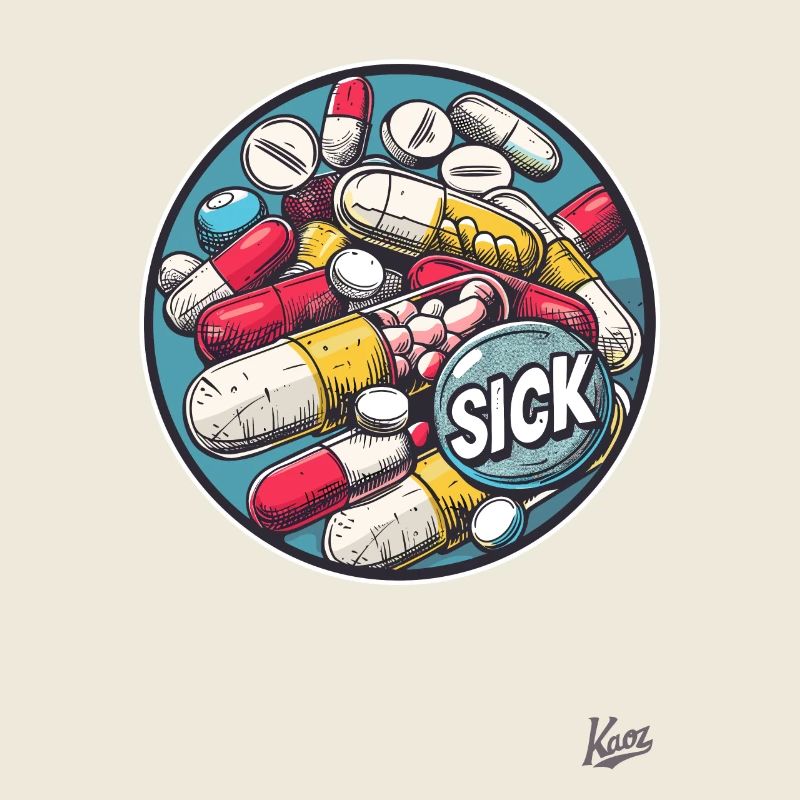 Tant de pilules, de médicaments si malades