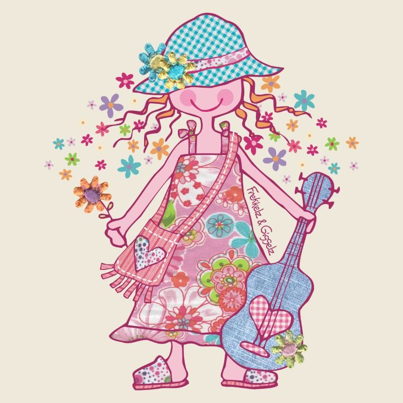 Fille hippie