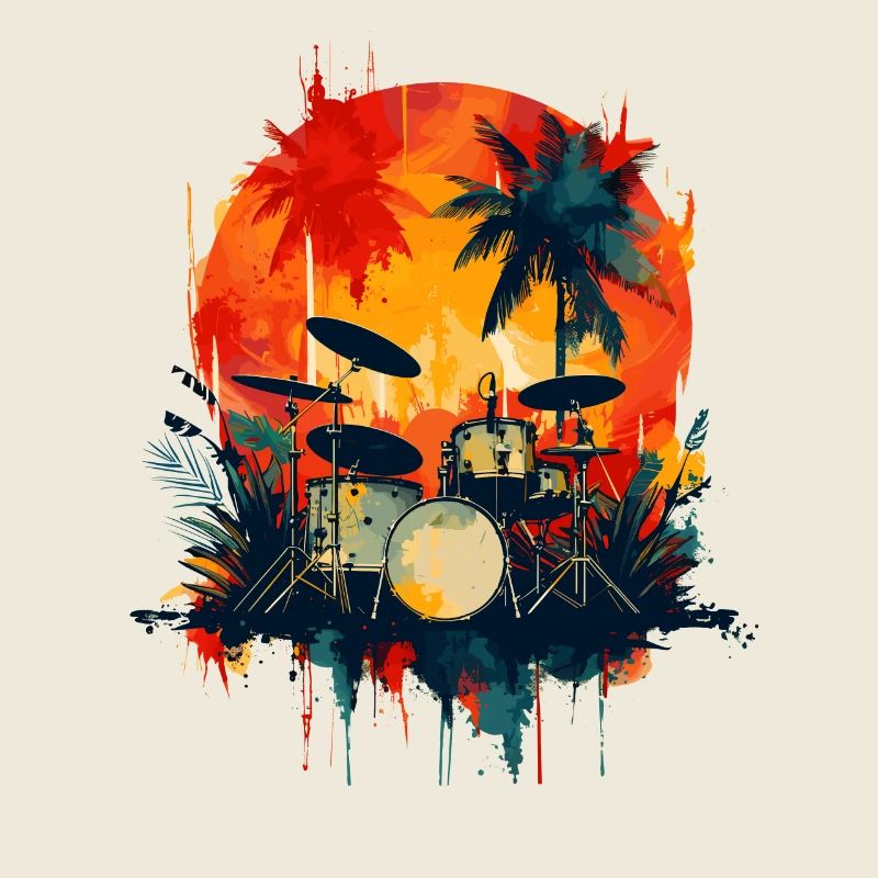 Drums 90s Look