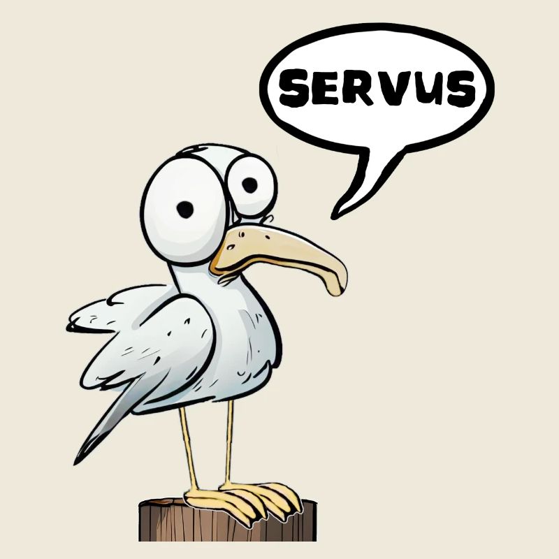 servus seagull North Sea Baltic Sea mood seagull