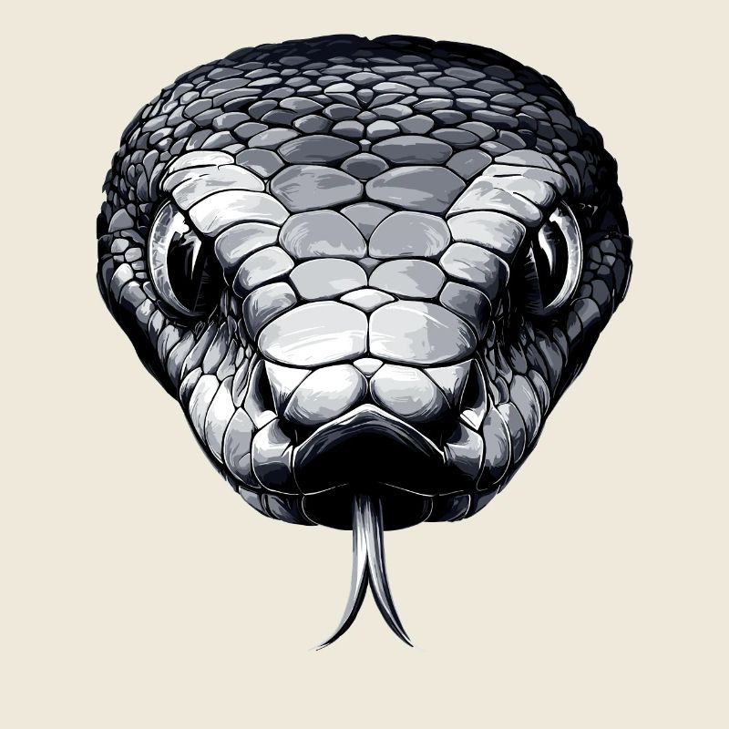 Serpent Python Cobra Mamba Serpent à sonnettes Serpent