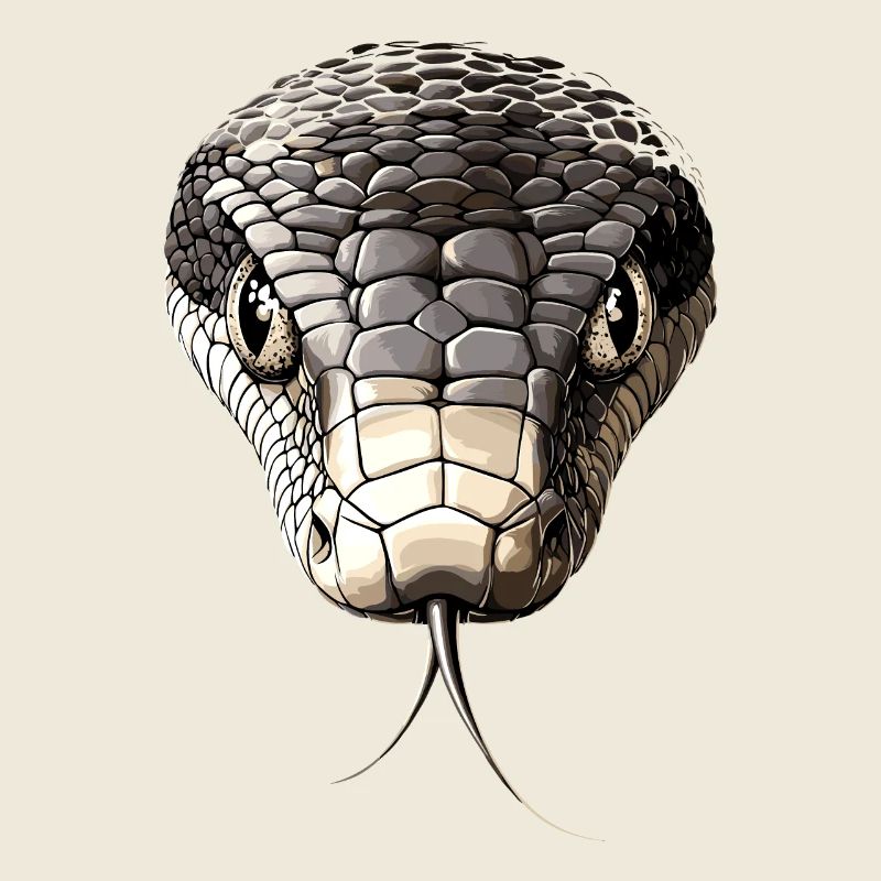 Snake Python Cobra Mamba Rattlesnake Snake