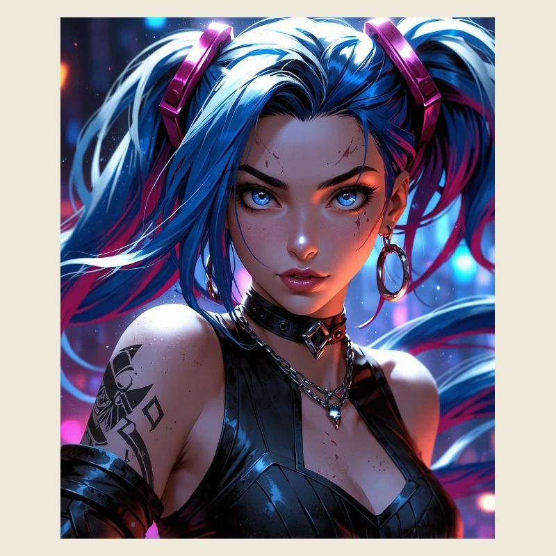 Anime-Mädchen
