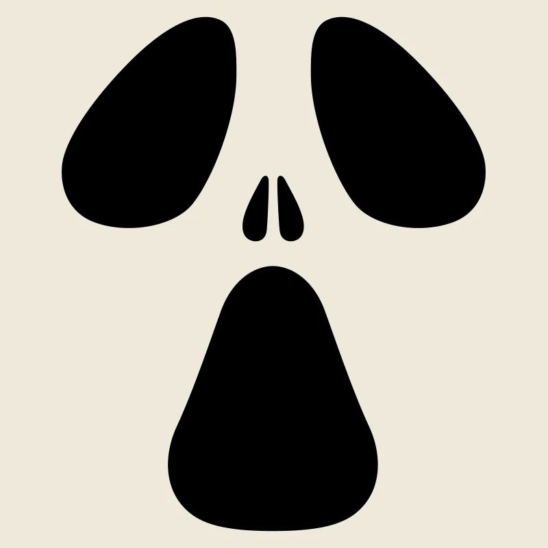 AC Designs Halloween Ghost Face