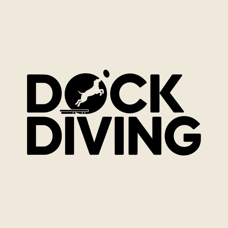 Dock Diving Saying Dog Diving Dock Diving Gift