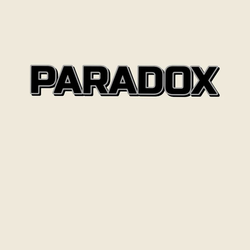Kühnes paradoxes Statement Bold Paradox Statement