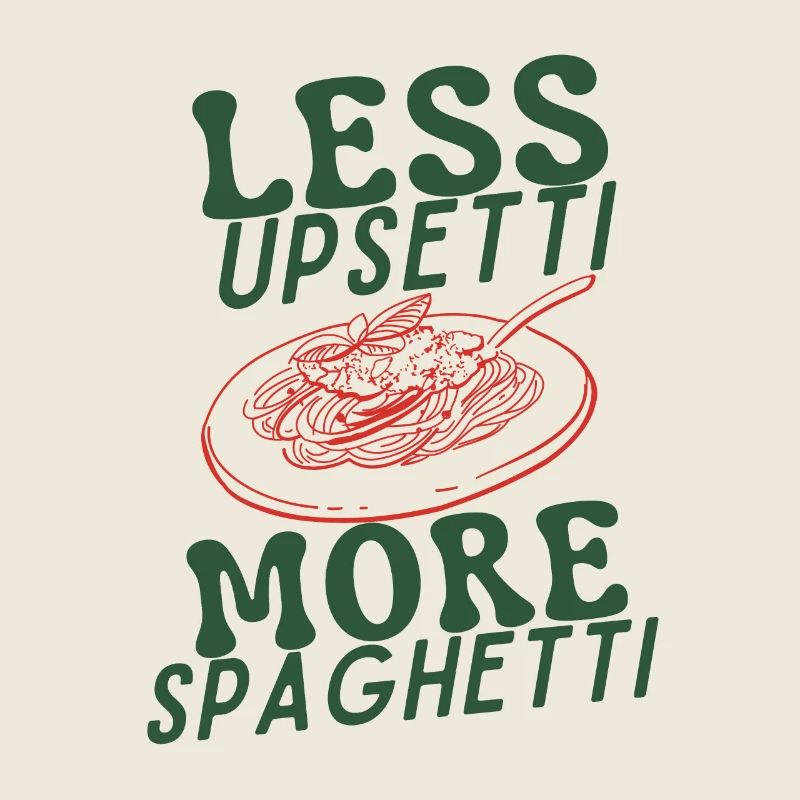 Moins d’Upsetti Plus de Spaghetti