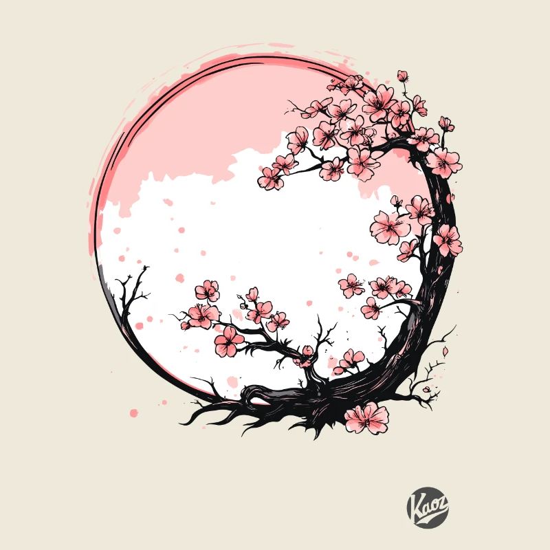 Japanische Kirschblüten