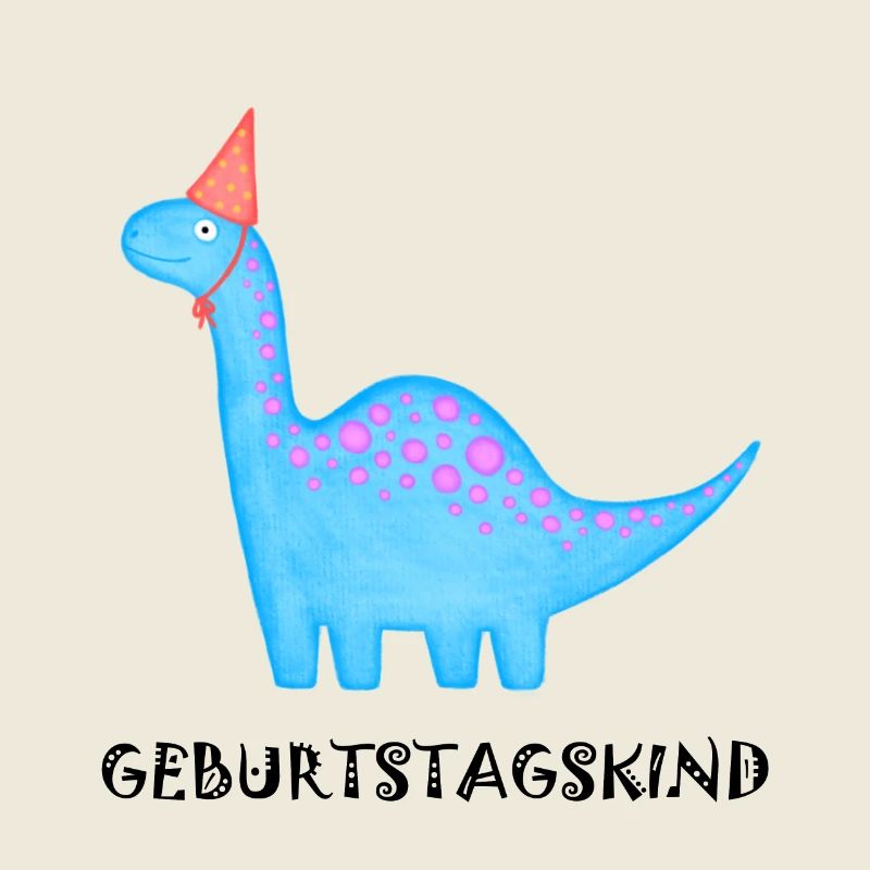Geburtstagskind Brachiosaurus Dino Geburtstag