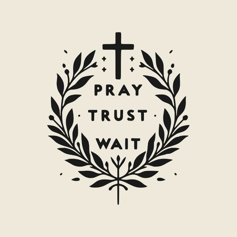 Pray Trust Wait