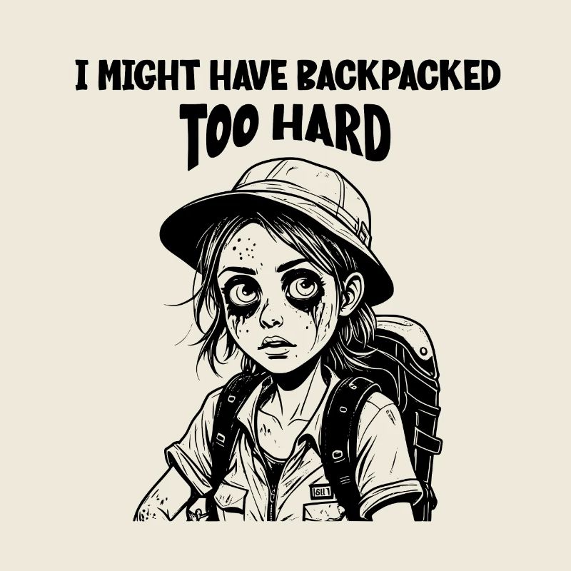 I might have backpacked too hard