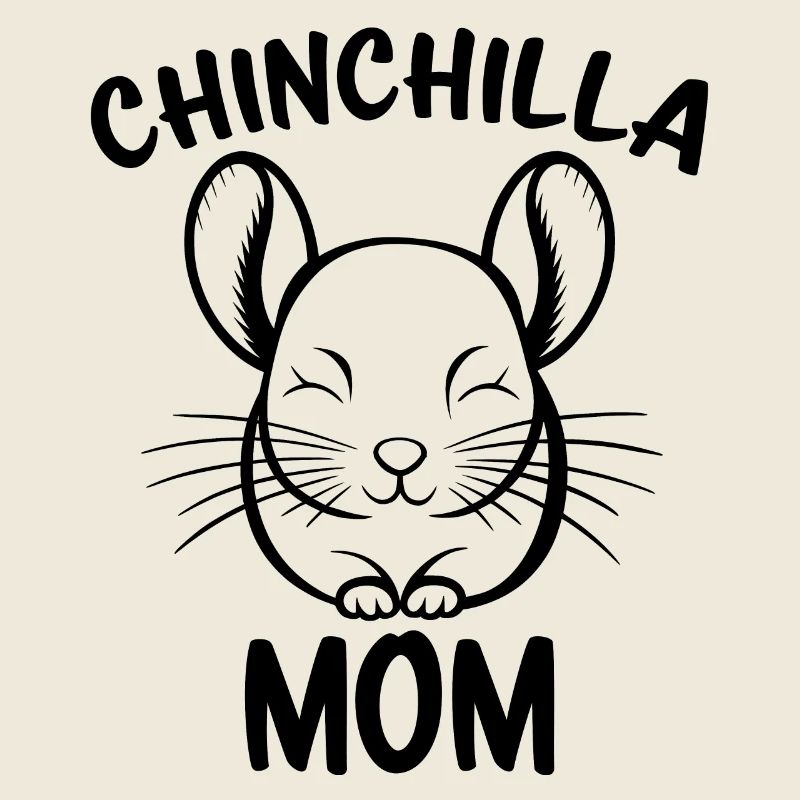 Chinchilla Spruch Mom Lustiges Chinchilla Geschenk