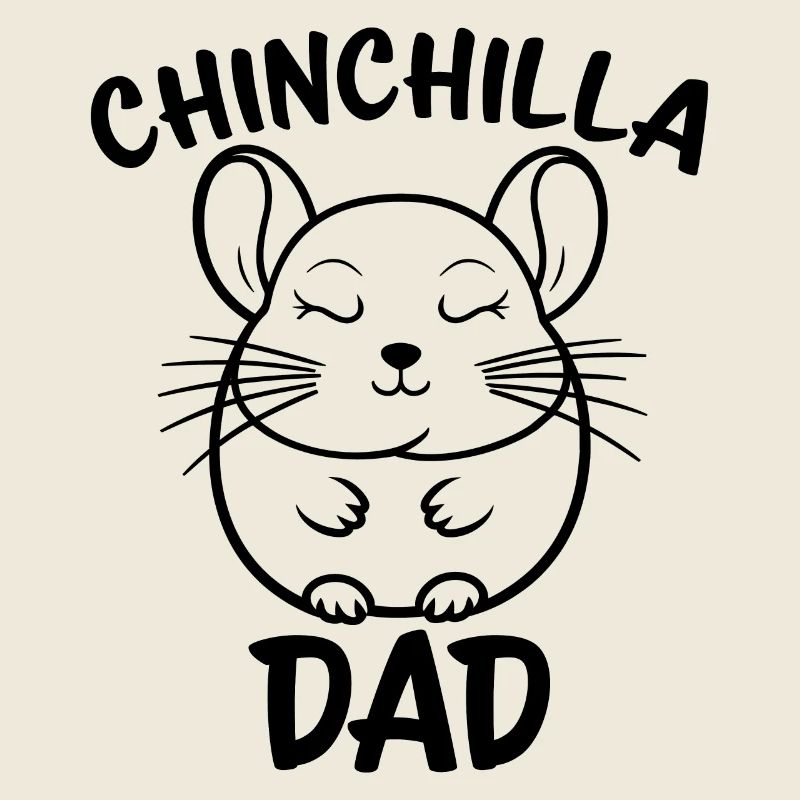Chinchilla Spruch Dad Lustiges Chinchilla Geschenk