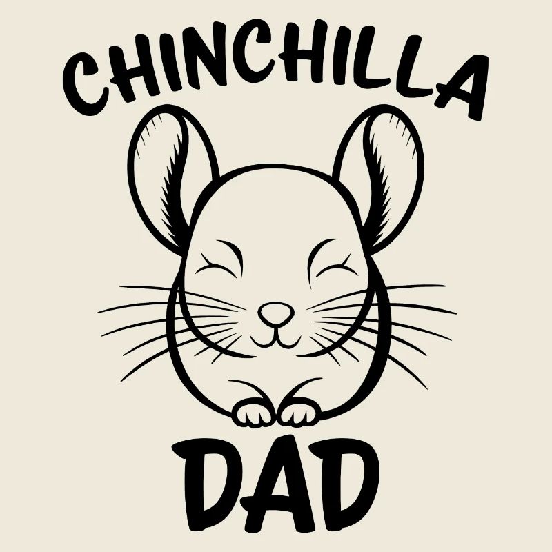 Chinchilla Spruch Dad Lustiges Chinchilla Geschenk