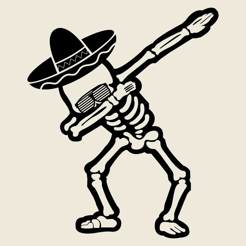 Cool Skull Dabbing