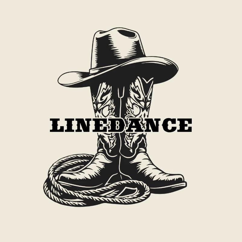 Linedance Linedancing Country Fan - Cadeau gratuit